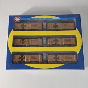 Athearn Santa Fe 40' Steel Reefer Car 6 pk 71436 1959 Scheme NEW